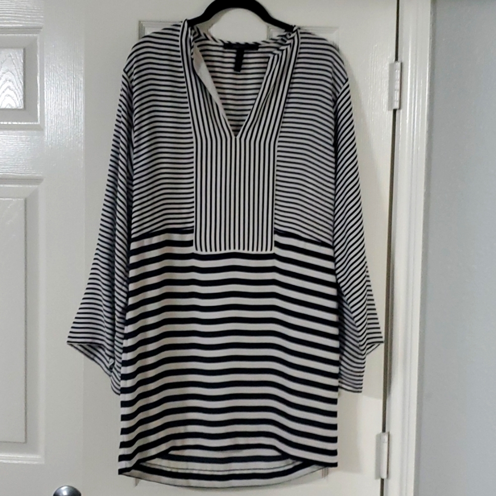 BcbgMaxazria black and white dress